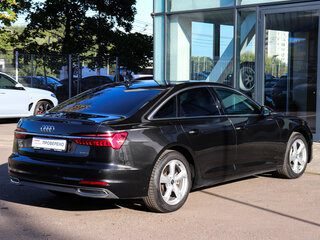 2021 Audi A6 45 TFSI V (C8), чёрный, 3861000 рублей, вид 4