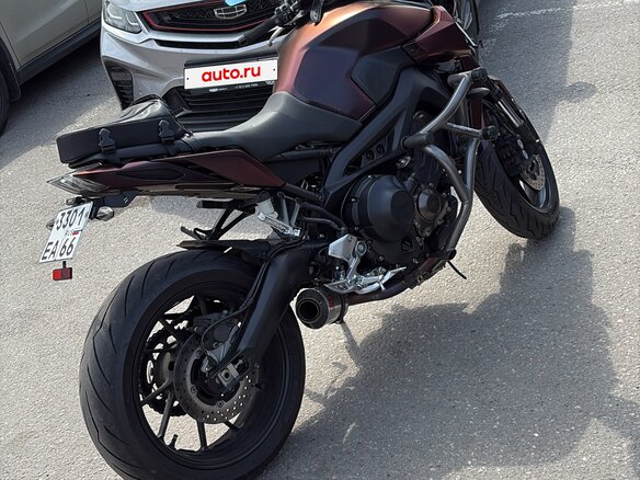 2017 Yamaha MT-09 (FZ-09), пурпурный, 900000 рублей - вид 13
