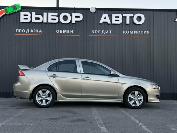 2008 Mitsubishi Lancer X, бежевый - вид 2