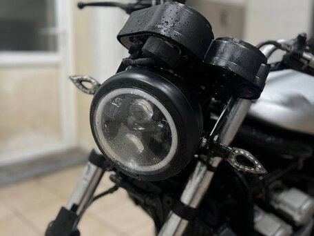 1997 Yamaha FZ400, серебристый, 220000 рублей, вид 4