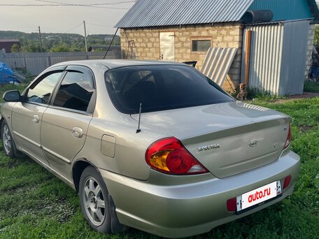 2008 Kia Spectra I Рестайлинг 2, бежевый, 219000 рублей, вид 4