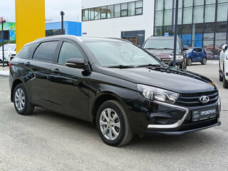2020 Lada (ВАЗ) Vesta SW I, чёрный, 1080873 рублей, вид 3