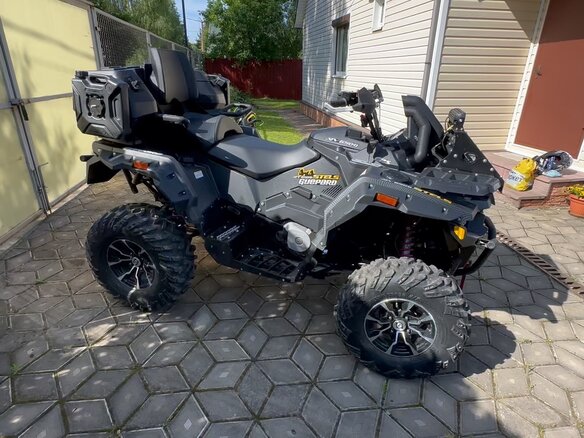 2022 Stels ATV-650 Guepard ST, серый, 890000 рублей - вид 3