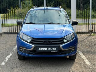 2018 Lada (ВАЗ) Granta I Рестайлинг, синий, 599000 рублей, вид 2