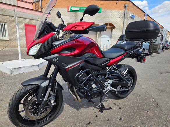 2016 Yamaha MT-09 Tracer (FJ-09), красный, 870000 рублей - вид 10