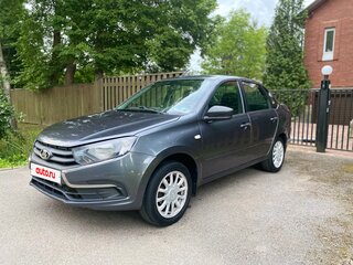 2020 Lada (ВАЗ) Granta I Рестайлинг, серый, 450000 рублей, вид 1