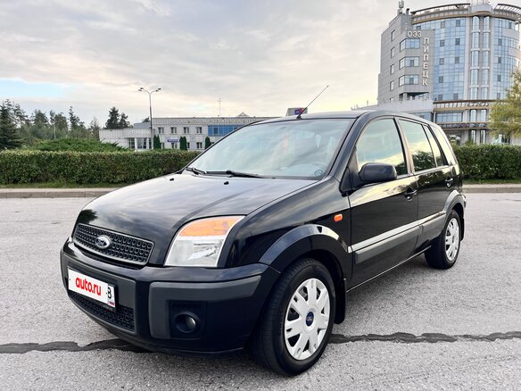 2008 Ford Fusion I Рестайлинг, чёрный - вид 1