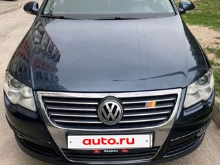 2008 Volkswagen Passat B6, чёрный, 730000 рублей, вид 1