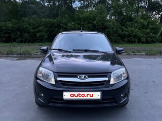 2015 Lada (ВАЗ) Granta I, чёрный, 615000 рублей, вид 1