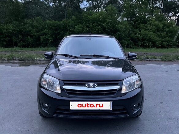 2015 Lada (ВАЗ) Granta I, чёрный, 610000 рублей