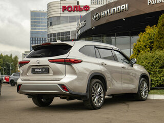 2025 Toyota Highlander IV (XU70), серебристый, 5098000 рублей, вид 4