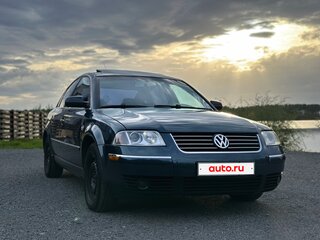 2003 Volkswagen Passat B5 Рестайлинг, чёрный, 390000 рублей, вид 1