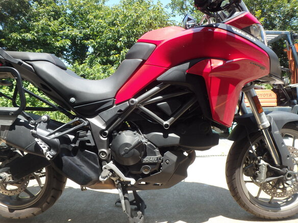2017 Ducati Multistrada 950, красный, 850000 рублей - вид 14