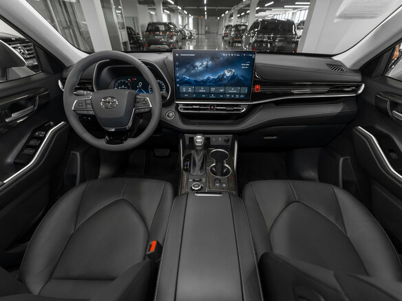 2026 Toyota Highlander IV (XU70), белый - вид 7