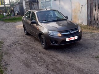 2015 Lada (ВАЗ) Granta I, коричневый, 250000 рублей, вид 4