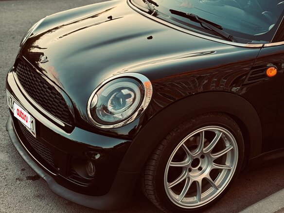 2010 Mini Hatch Cooper II (R56) Рестайлинг, чёрный, 950000 рублей