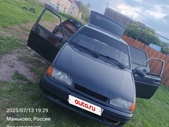 2004 Lada (ВАЗ) 2114, чёрный, 125000 рублей - вид 3