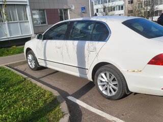 2013 Skoda Superb DSG II Рестайлинг, белый, 920000 рублей, вид 5