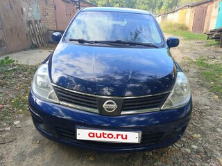 2008 Nissan Tiida I, синий, 350000 рублей, вид 1