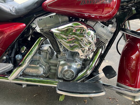 2007 Harley-Davidson Electra Glide, красный, 635000 рублей - вид 13