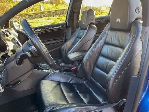 2012 Volkswagen Golf R VI, синий, 1570000 рублей - вид 21