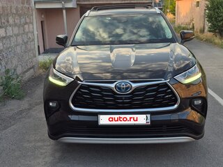 2021 Toyota Highlander IV (XU70), чёрный, 6200000 рублей, вид 2