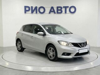 2015 Nissan Tiida II, серебристый, 894999 рублей, вид 3