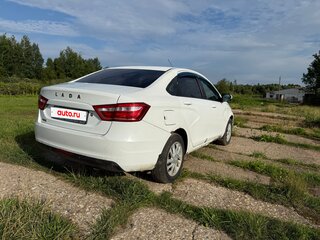 2016 Lada (ВАЗ) Vesta I, белый, 490000 рублей, вид 4