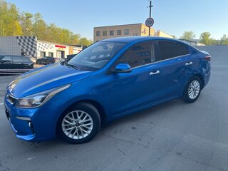2019 Kia Rio IV, синий, 1500000 рублей, вид 5
