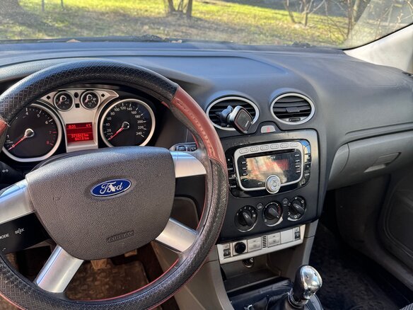 2011 Ford Focus II Рестайлинг, синий, 400000 рублей - вид 8