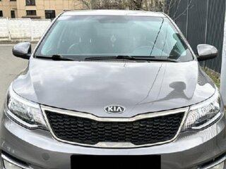 2016 Kia Rio III Рестайлинг, серый, 1255000 рублей, вид 1