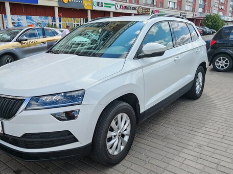 2021 Skoda Karoq DSG7 I, белый, 1850000 рублей, вид 4