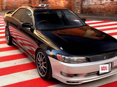 1993 Toyota Mark II VII (X90), зелёный, 1600000 рублей, вид 2