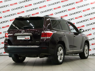 2011 Toyota Highlander II (XU40) Рестайлинг, фиолетовый, 2060650 рублей, вид 4