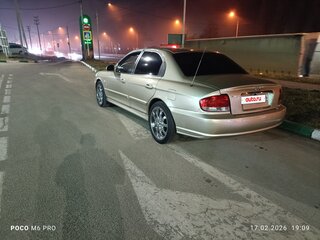 2005 Hyundai Sonata ТагАЗ IV (EF) Рестайлинг, бежевый, 685000 рублей, вид 5