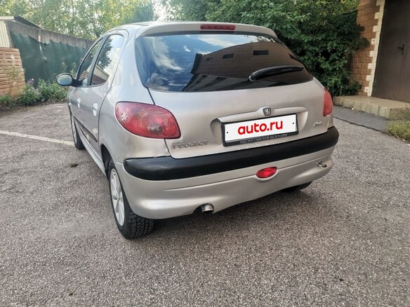 2003 Peugeot 206, серебристый, 185000 рублей - вид 5