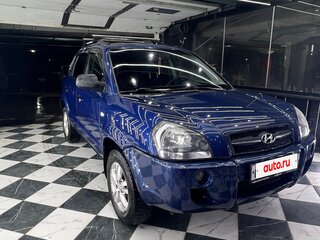 2008 Hyundai Tucson I, синий, 770000 рублей, вид 2