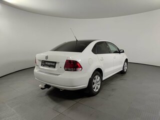 2014 Volkswagen Polo V, белый, 620000 рублей, вид 5