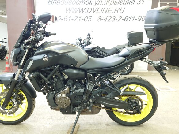 2018 Yamaha MT-07 (FZ-07), серый, 615000 рублей - вид 8