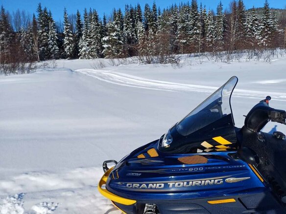 2001 Ski-Doo Grand Touring Limited, синий, 480000 рублей - вид 2