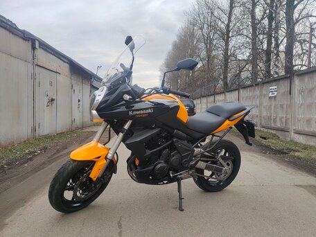 2013 Kawasaki Versys 650, жёлтый, 499000 рублей, вид 5