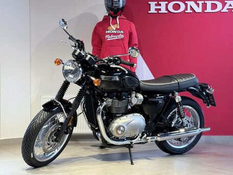 2024 Triumph Bonneville T120, чёрный, 1790000 рублей, вид 2