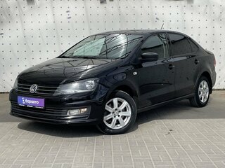2015 Volkswagen Polo V Рестайлинг, чёрный, 999000 рублей, вид 1