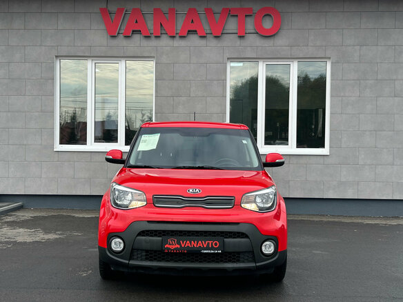 2018 Kia Soul II Рестайлинг, красный - вид 2