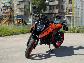 2023 KTM 390 Duke, оранжевый, 529000 рублей, вид 3