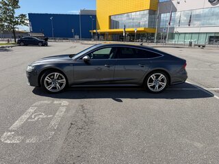 2021 Audi A7 45 TFSI II (4K), серый, 5900000 рублей, вид 5