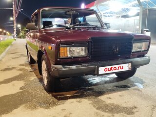 2008 Lada (ВАЗ) 2107, пурпурный, 250000 рублей, вид 5