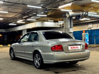 2008 Hyundai Sonata ТагАЗ IV (EF) Рестайлинг, серебристый, 380000 рублей, вид 3