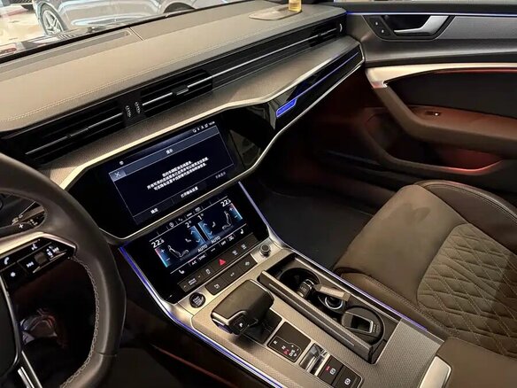 2022 Audi A7 L 45 TFSI II (4K), чёрный - вид 7