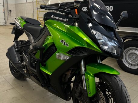 2011 Kawasaki Z 1000SX, зелёный, 790000 рублей, вид 5